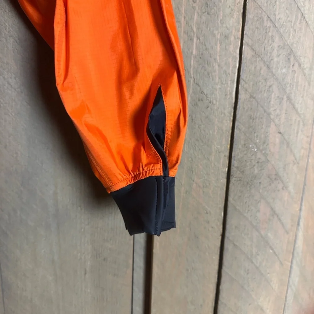 Patagonia Lotus Designs neon orange paddling jacket Size Medium